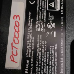 NEC Monitor- EA193MI