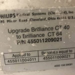 TEMPE Philips CT Brilliance 64-Refurbished 2016 Philips CT Brilliance 64-Refurbished