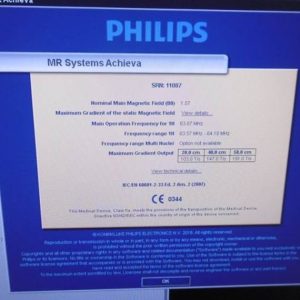 TEMPE Philips MRI Intera Achieva 1.5T Pulsar Philips MRI Intera Achieva 1.5T Pulsar