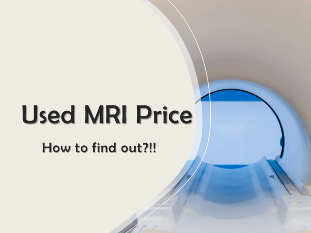 Used MRI cost