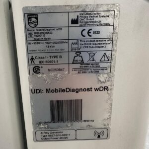 Philips Mobile Digital Radiography MobileDiagnost wDR