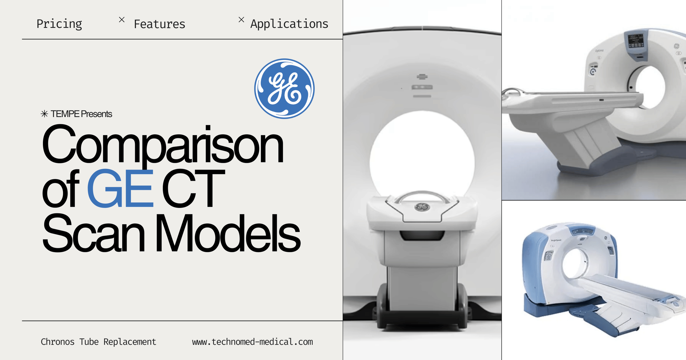 comparison of ge ct scan models