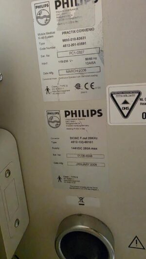 Philips Portable Radiology Practix Convenio