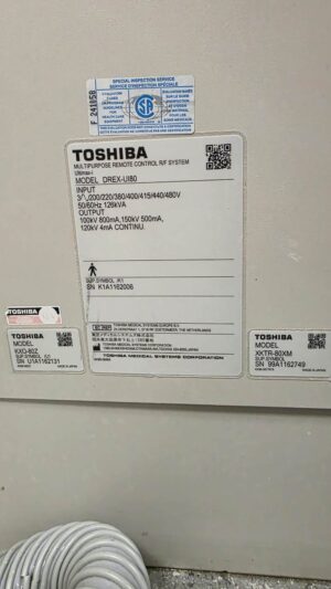 Canon (Toshiba) RF Ultimax-i DREX-UI80K1 (FPD)