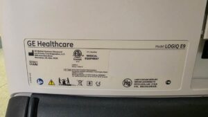 GE Ultrasound Logiq E9