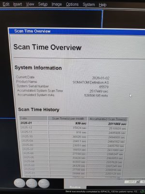Siemens Definition AS CT Scan