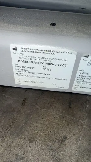 Philips Ingenuity CT Scan