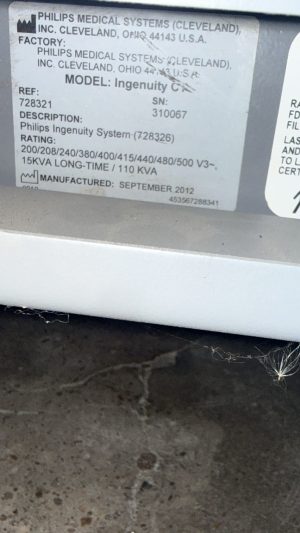 Philips Ingenuity CT Scan
