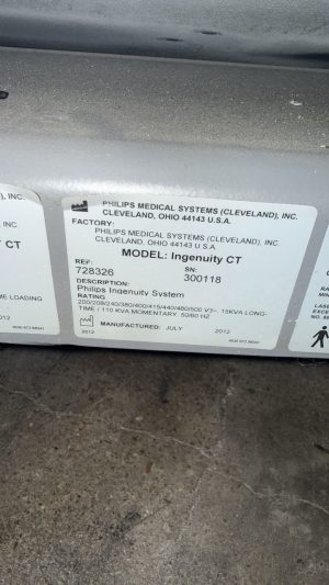 Philips Ingenuity CT Scan