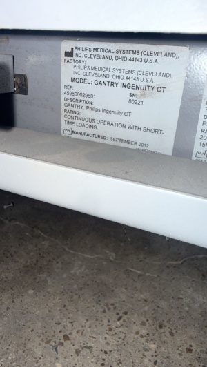 Philips Ingenuity CT Scan