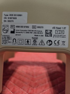 Philips MRI dS Head Coil 1.5T MRI