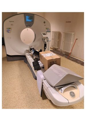 GE Optima 660 CT Scan