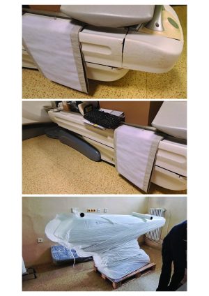 GE Optima 660 CT Scan