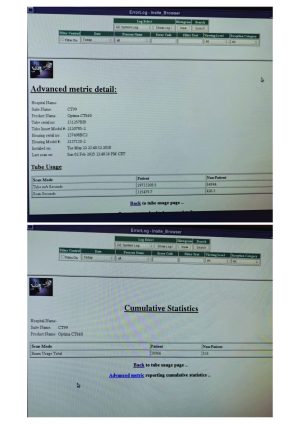 GE Optima 660 CT Scan