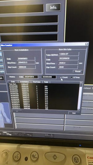 Canon (Toshiba) Aquilion 64 CT Scan