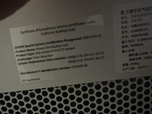 GE Revolution EVO CT Scan