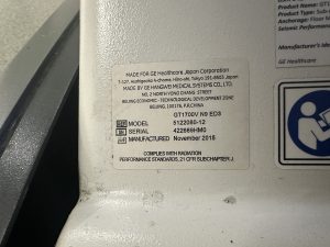 GE Revolution EVO CT Scan