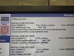 GE Revolution EVO CT Scan