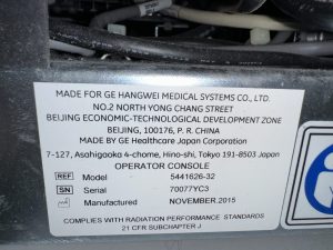 GE Revolution EVO CT Scan