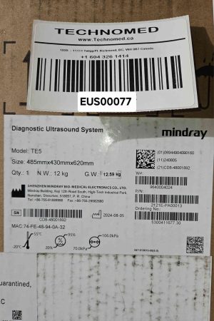 Mindray Portable Ultrasound TE5 New Equipment