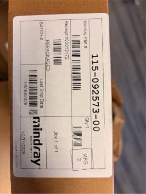 Mindray TE Air e5M and Air Capsule New Equipment
