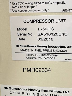 Compressor F-50 MRI