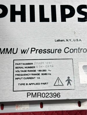 Philips RMMU w/pressure control MRI