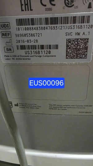 Philips Ultrasound EPIQ 7G-SN US316B1120 Ultrasound
