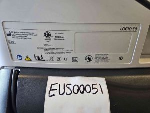 GE Ultrasound Logiq E9 Ultrasound