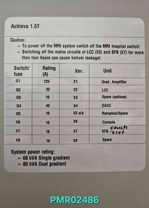 Philips MRI g-MDU 400V/50HZ MRI