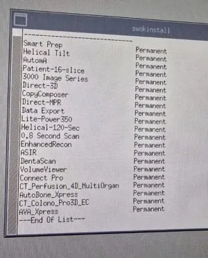 GE Optima 520 16 Slice CT Scan