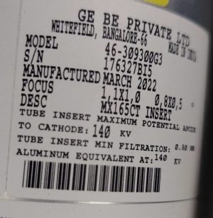 GE Optima 520 16 Slice CT Scan