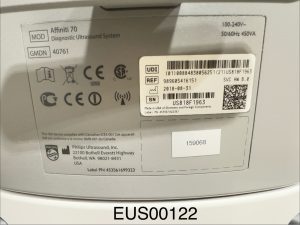 Philips Affiniti 70 Type B.0 Ultrasound