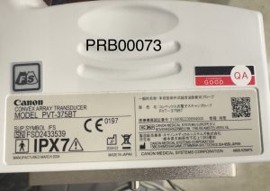 Toshiba PVT-375BT Convex Array Probe Probe