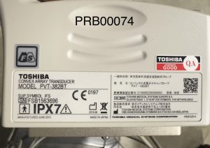 Toshiba PVT-382BT Convex Array Probe Probe