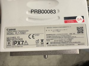 Toshiba PLT-705BT Linear Array Probe Probe