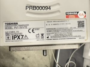 Toshiba PVT-781VTE Endocavitary Probe Probe