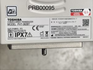 Toshiba PVT-382BT Convex Array Transducer Probe