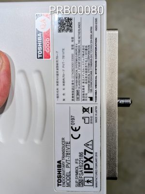 Canon PVT-781VTE Endocavitary Probe Probe