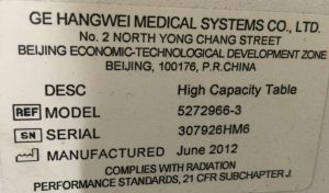 OPTIMA CT580 W CT Scan