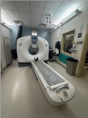 GE Optima 660 CT Scan