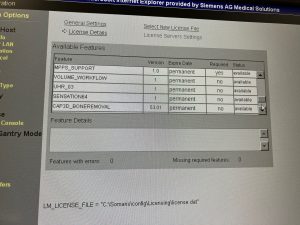 Siemens Sensation 64 CT Scan