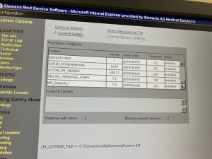 Siemens Sensation 64 CT Scan