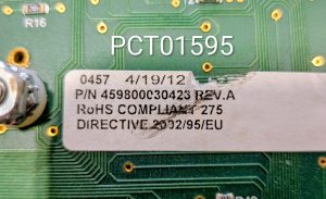PHILIPS CT CONTROL PANEL ASSEMBLY FRONT LH CT Scan
