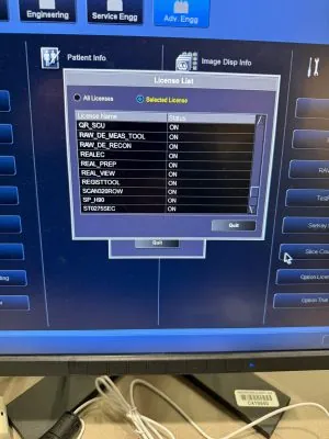 Aquilion ONE GENESIS Edition CT Scan