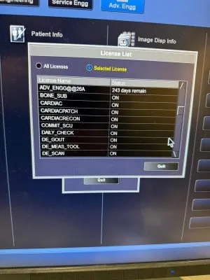 Aquilion ONE GENESIS Edition CT Scan