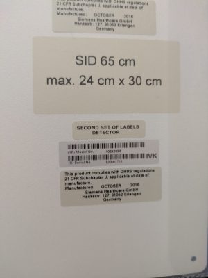 Siemens Mammomat Inspiration Mammography