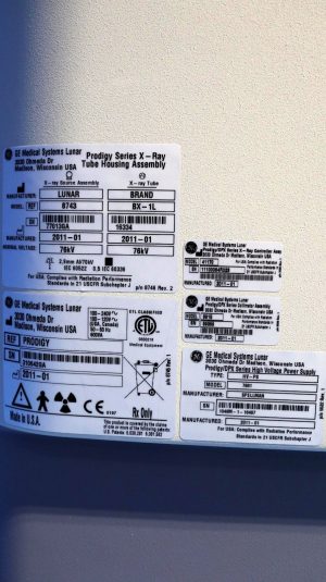GE Lunar PRODIGY Bone Densitometry