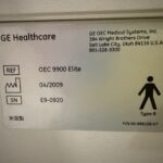 GE OEC 9900 STD 9 XR