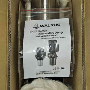 Walrus TPHK4T5-5S Vertical Centrifugal Pump 3/4" NPT (Chiller Coolant Pump) NEW Walrus TPHK4T5-5S Vertical Centrifugal Pump…